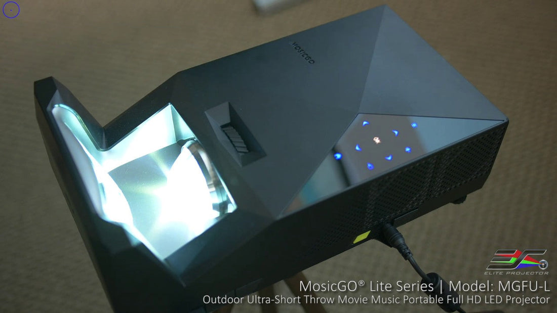 MosicGO® Lite Outdoor Portable Bundle Projector Product Video