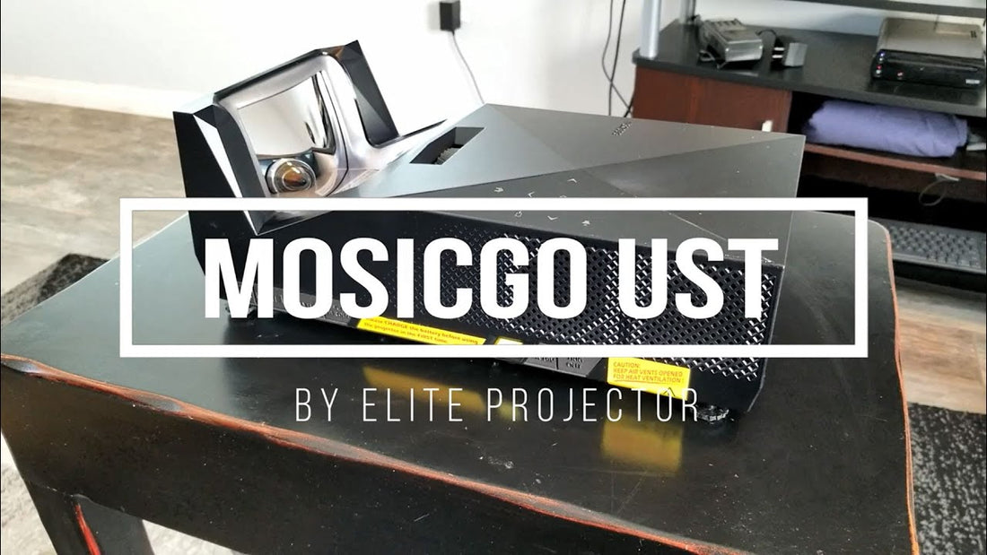 Outdoor Portable MosicGO® Sport UST Projector Product Review by JoelsterG4K