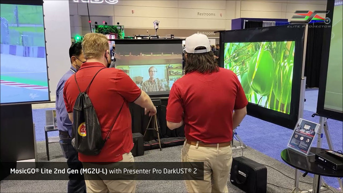 Featuring MosicGO Ultra-Short Throw Projectors - InfoComm 2021