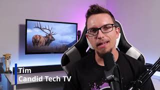 Candid TechTV Reviews MosicGO 360 UST Projector including Outdoor Portable and Indoor Fixed Screens