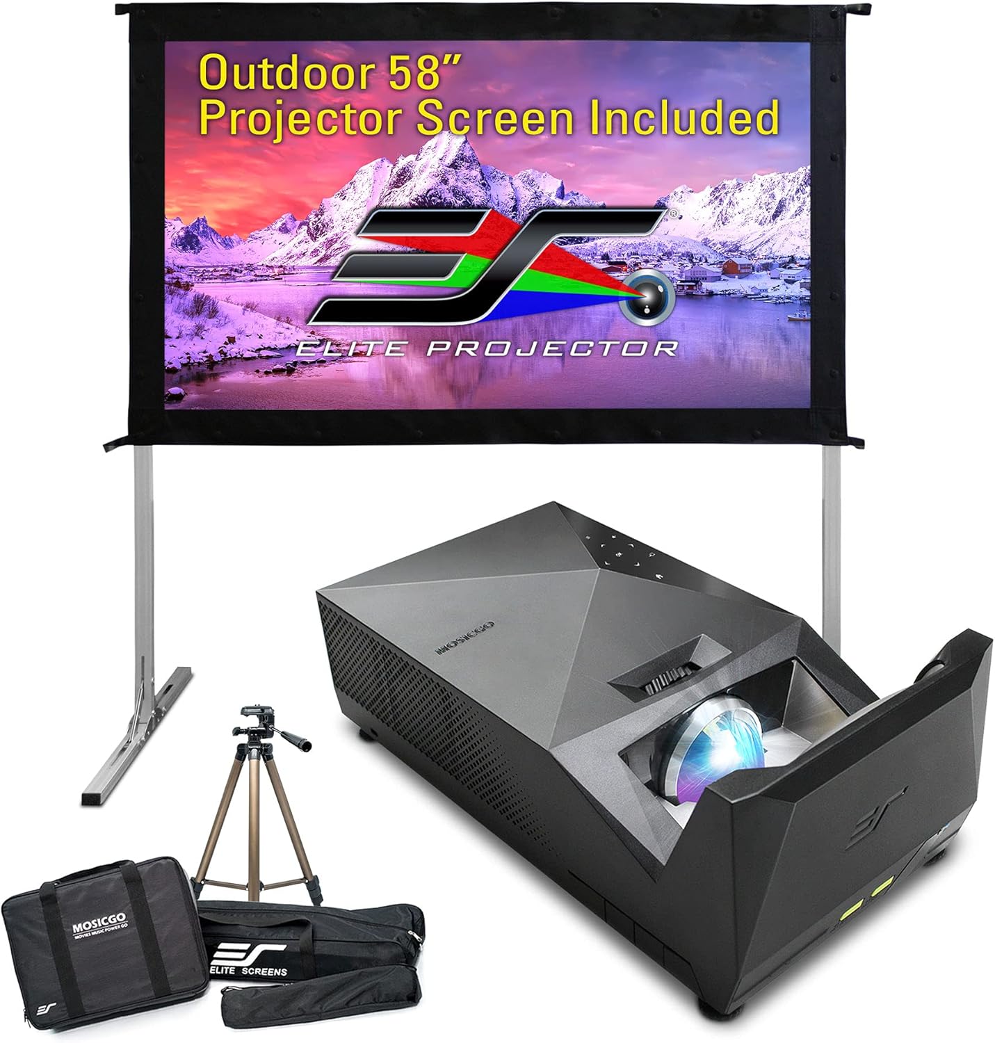 EliteProjector Outdoor UST Projection System Set